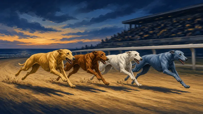 Virtual Dog Racing